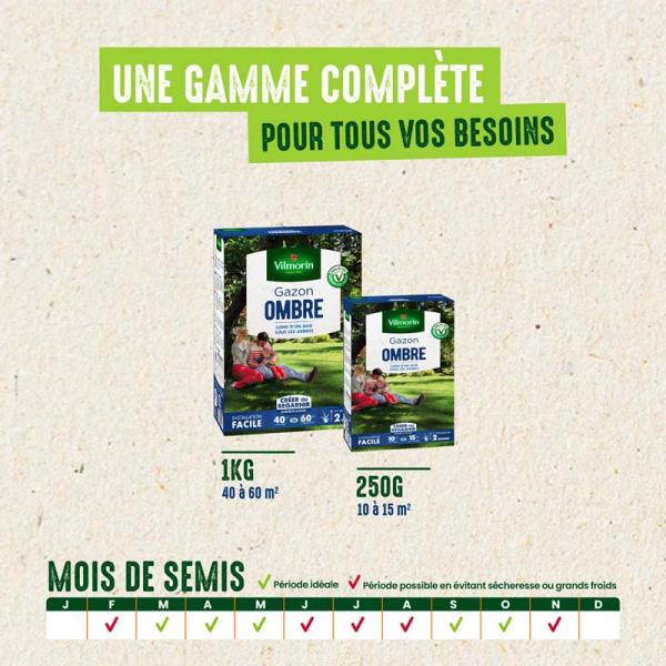 Ombre - Gazon Ombre - 1 kg - image